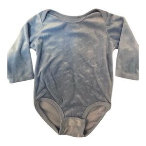 Nike Velour Light Blue Kids Bodysuit